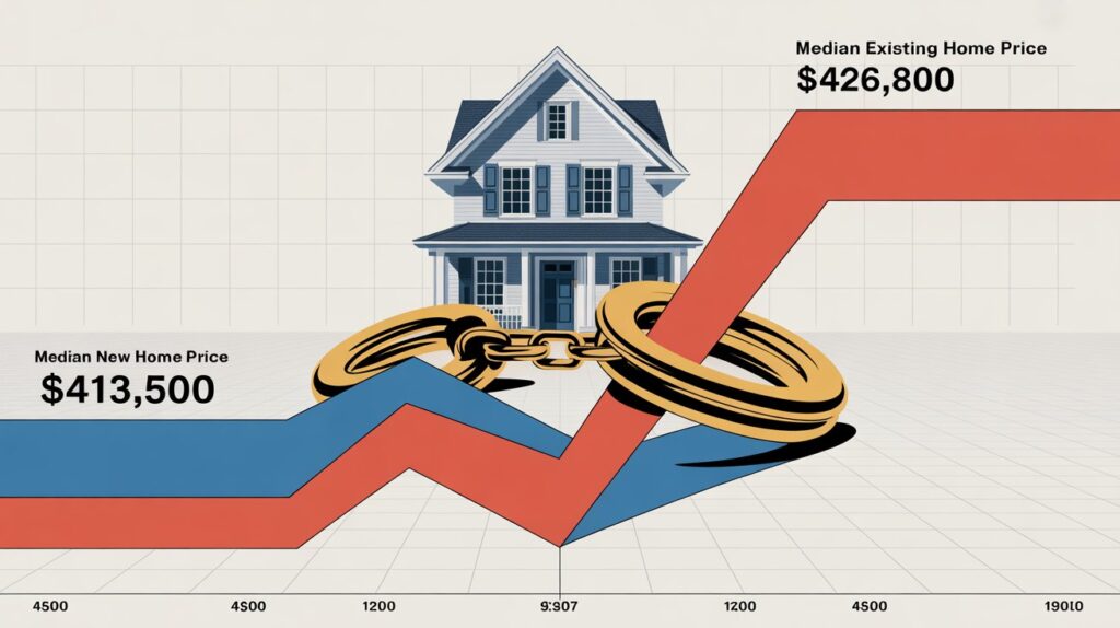 Financial Engineering: Builders are winning the housing market shift by focusing on the effective home price. Explore the data on 78% builder incentives and the paralysis of the resale market prices due to the seller lock-in effect.