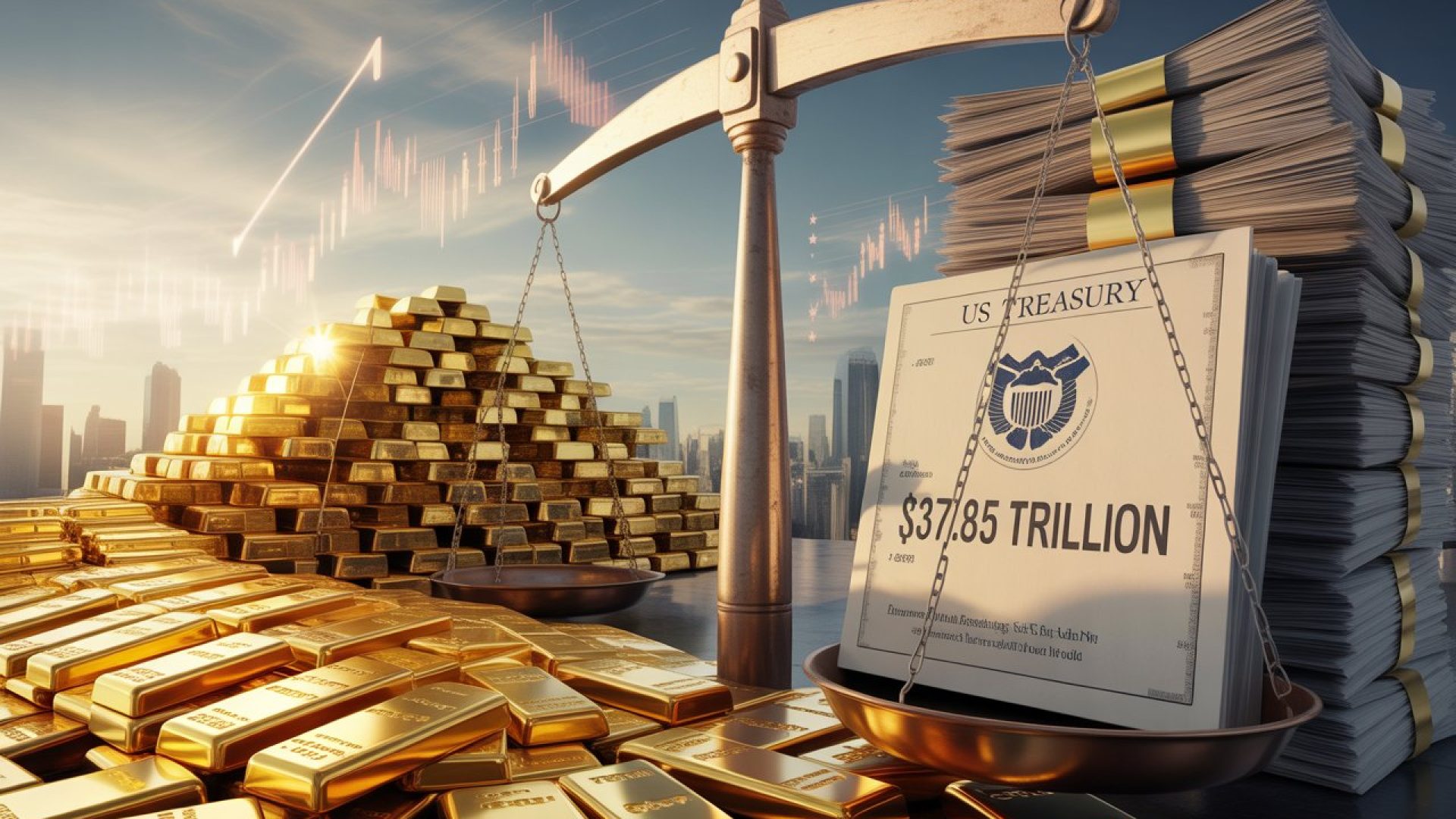 $30 Trillion in Gold, $37.85 Trillion in US Debt: The Shocking Truth